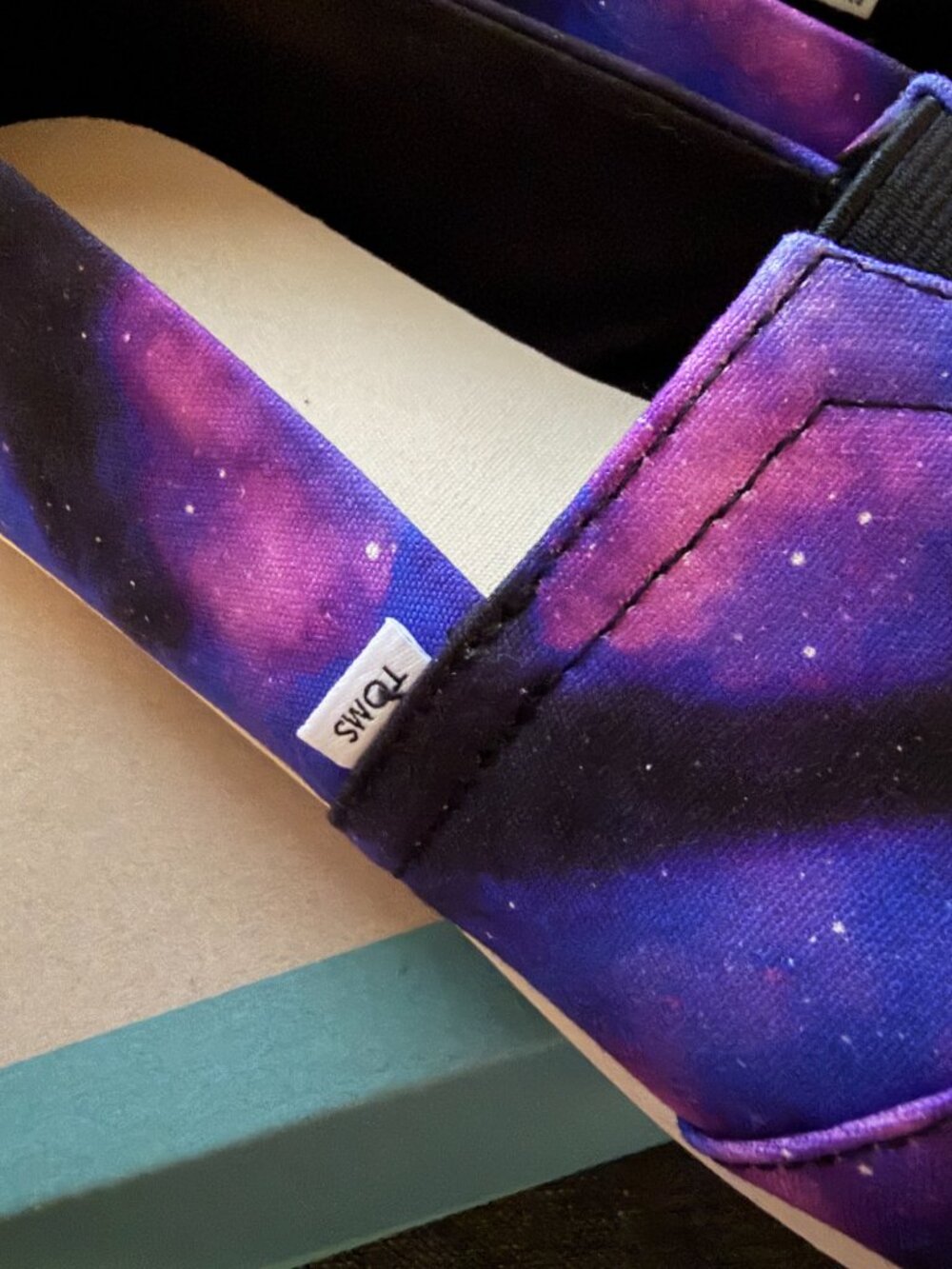 NWT! TOMS Galaxy Shoes, Women's 10 - Picture 7 of 13